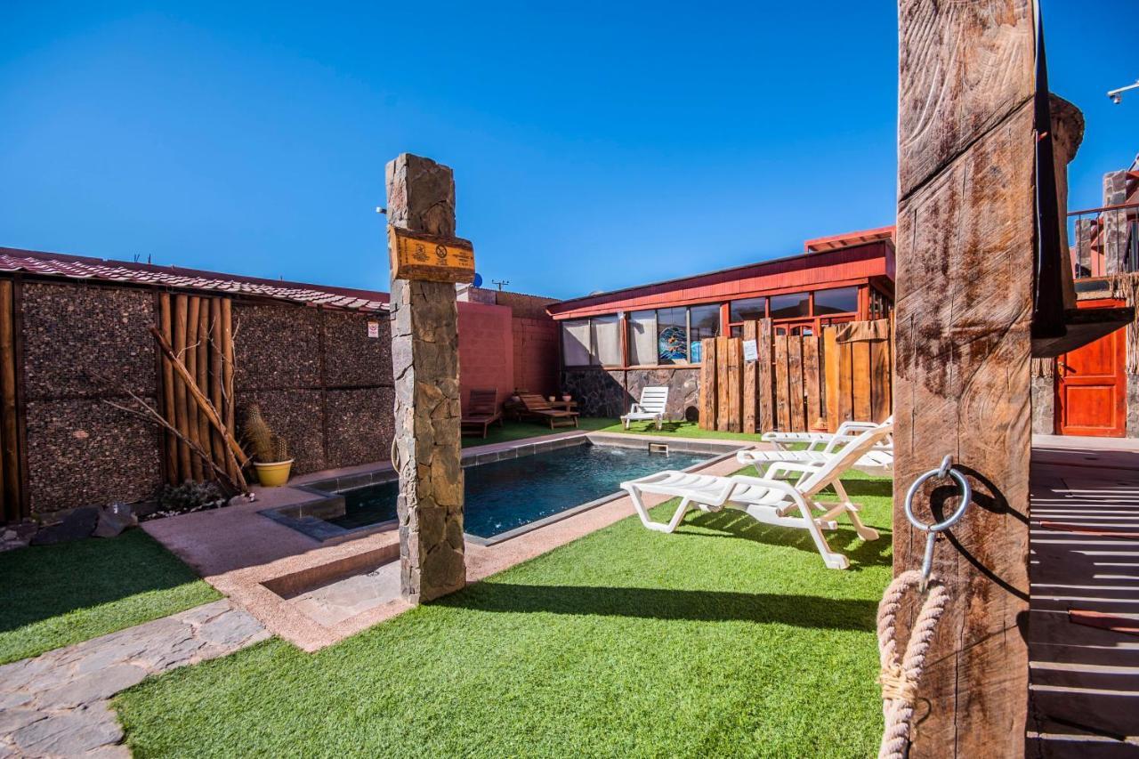Hotel Casa Algarrobo 산 페드로 데 아타카마 외부 사진